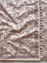 Trendy Beige Tussar Embroidery Saree