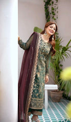 Captivating Sequence Work Green Color Anarkali Suit