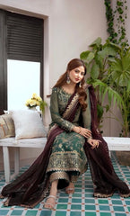 Captivating Sequence Work Green Color Anarkali Suit