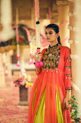 Attractive Embroidery Work Designer Lehenga Choli For Navratri