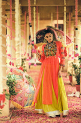 Attractive Embroidery Work Designer Lehenga Choli For Navratri