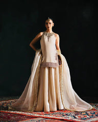 Exclusive Maroon Velvet with Embroidery Work Palazzo Suit