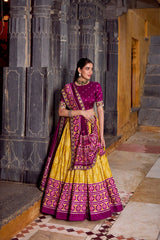 Amazing Sky Blue Embroidery Work Silk Lehenga Choli