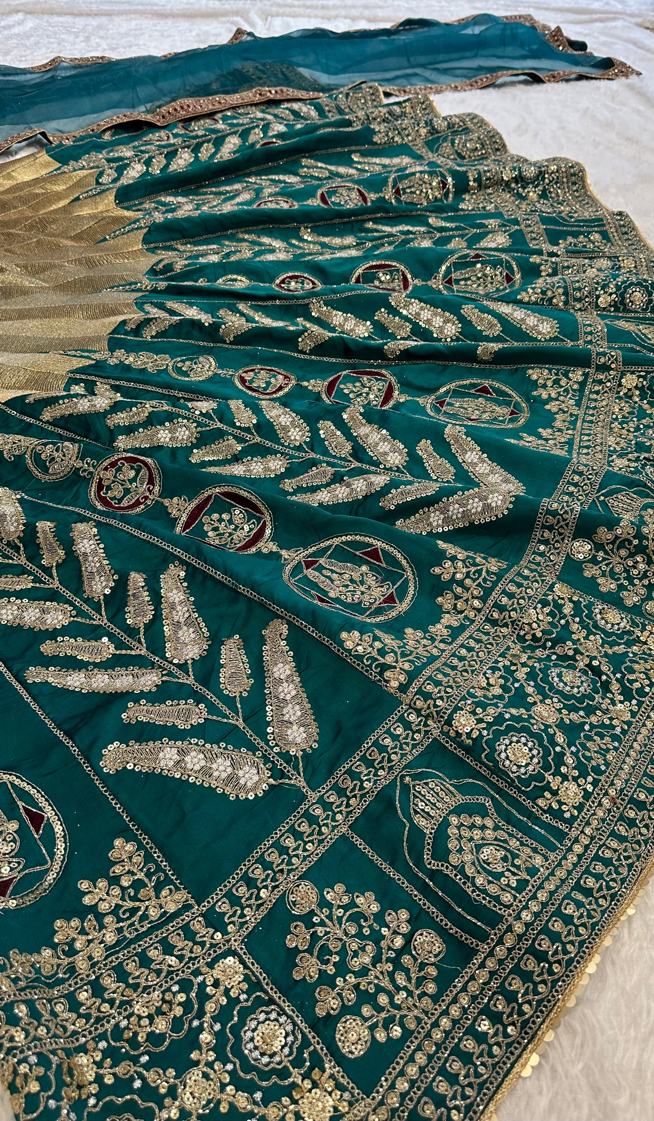 Marriage Special Sequins Work Lehenga Choli