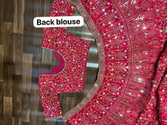 Designer Pink Color Bridal Lehenga Choli