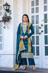 Mesmerizing Sequence Work Yellow Color Anarkali Suit