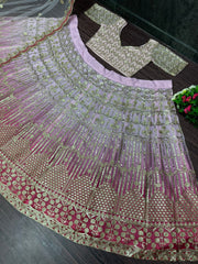 Kiara Advani Wedding Wear Pink Shade Lehenga Choli