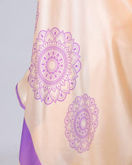Embellished  Japan Satin Light Pink Color Ready To wear Saree