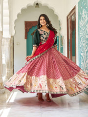 Embellished Sequence Work Beige Color Lehenga  Choli