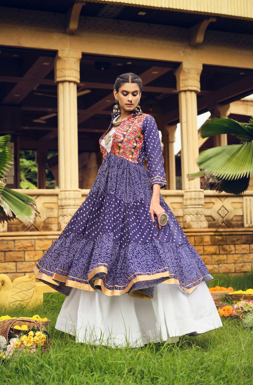 Ravishing Pink Cotton Embroidery Lehenga Choli