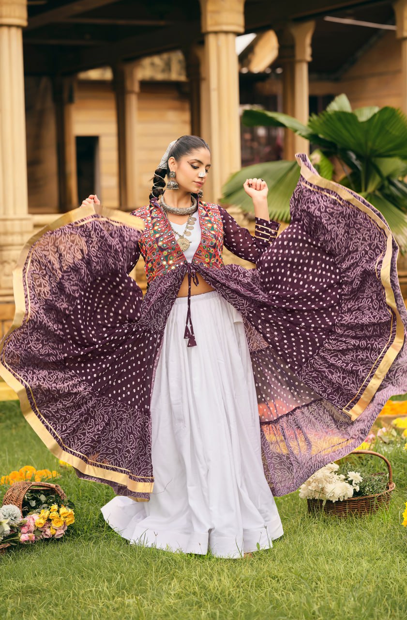 Ravishing Pink Cotton Embroidery Lehenga Choli