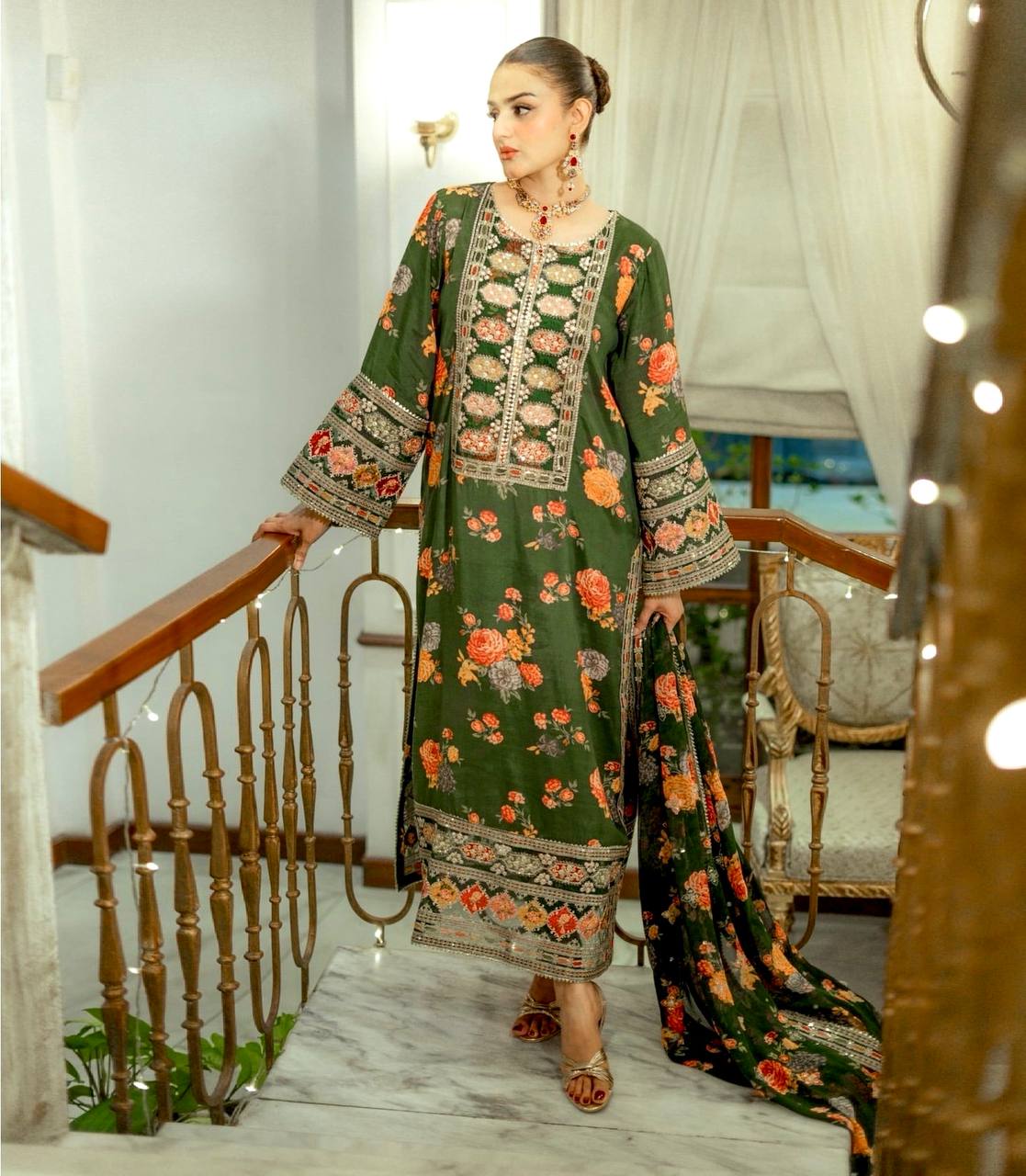 Trendy Black Color Work Anarkali Suit