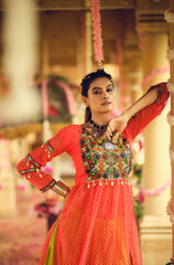 Attractive Embroidery Work Designer Lehenga Choli For Navratri