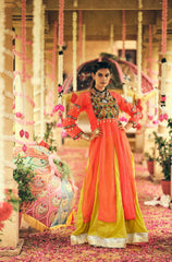 Attractive Embroidery Work Designer Lehenga Choli For Navratri